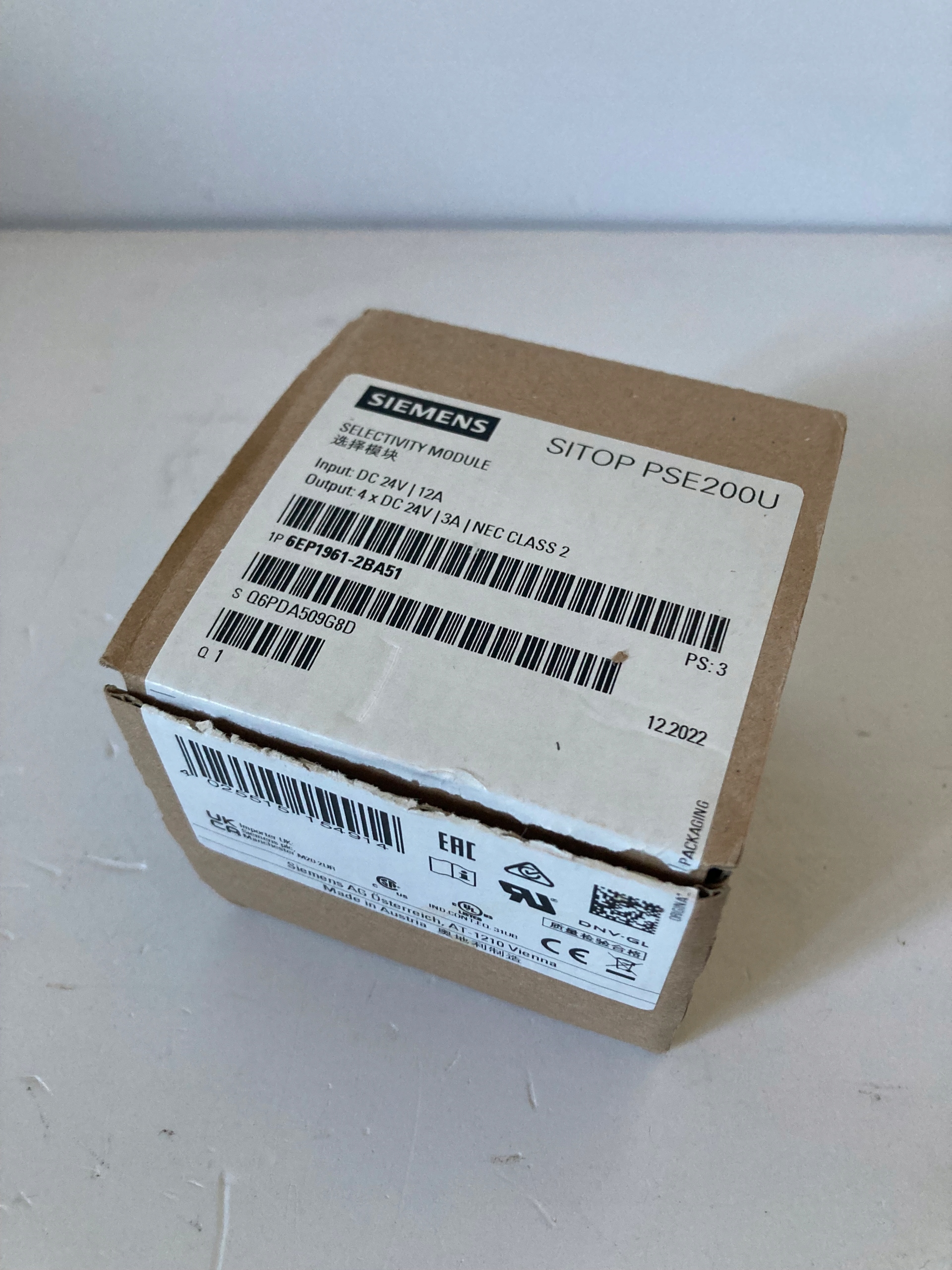 6EP1961-2BA51 Siemens, Power Supplies & Controllers